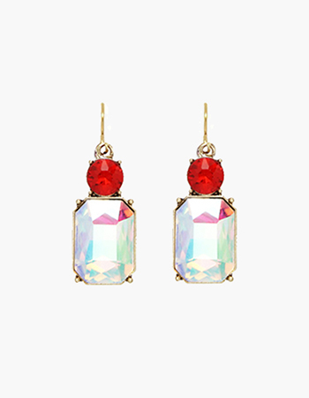 Twin Gem Earrings