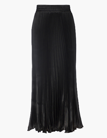 Black Pleated Skirt