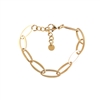 Oval Links Bracelet in Gold