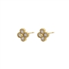 Crystal Clover Earrings