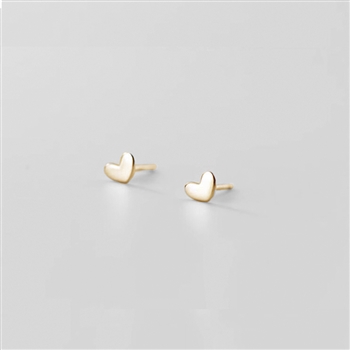 Tiny Heart Earrings