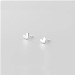 Tiny Heart Earrings