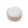 Velvet Jewellery Case in Ivory