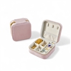 Velvet Squared Travel Box in Pink