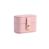 Mini Rounded Rectangle Jewellery Case in Pink