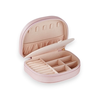 Jewellery Rounded Case in Pink