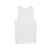 Fine Knit Vest Top in White