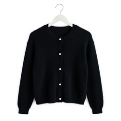 Cloud Cardigan in Black