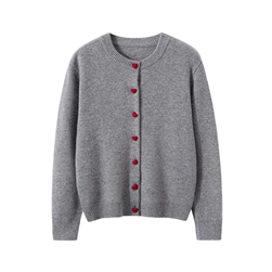 Heart Button Cardigan