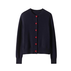 Heart Button Cardigan