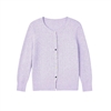 cable knit multi button cardigan