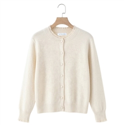 Lace Trimmed Cardigan