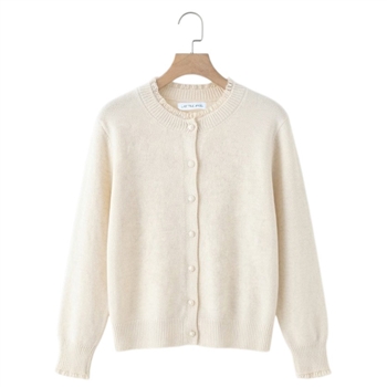 Lace Trimmed Cardigan