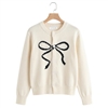 Centre Bow Cardigan