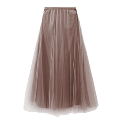 Mink Tulle Layer Skirt