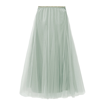 Pistachio Tulle Layer Skirt