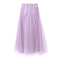 Violet Tulle Layer Skirt