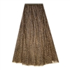 Brown Small Leopard Print Tulle Layer Skirt