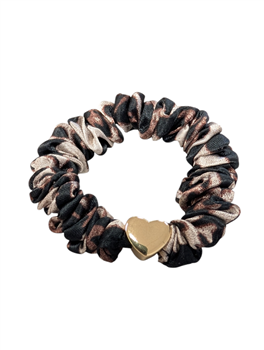 Printed Charm Scrunchie