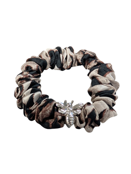 Printed Charm Scrunchie