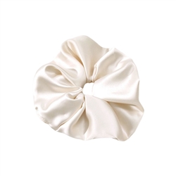 Extra Large Ivory Scrunchie