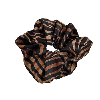 Extra Large Bronzed Tiger Scrunchie
