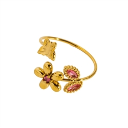 Butterfly Daisy Ring