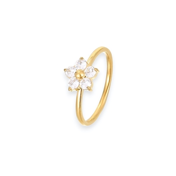 Flower Ring Clear