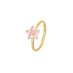 Flower Ring Pink