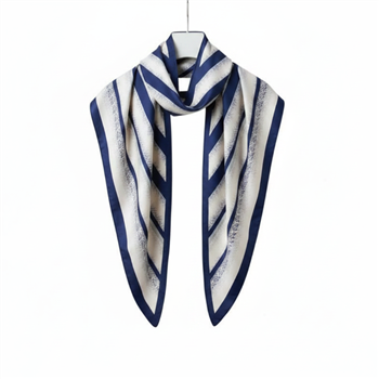 Triangular Satin Scarf