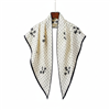 Triangular Satin Neck Scarf
