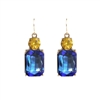 Azure Twin Gem Earrings