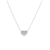 Silver Small Heart Necklace