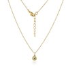 Embossed Disc Necklace in Turquoise and 18K Gold Plate