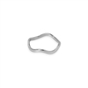 Wave band ring