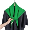 Wool Scarf in Vibrant Green