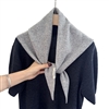 Wool Scarf in Light Grey